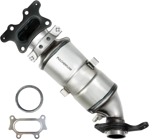 Vista 8 de Catalizador compatible con Honda Civic LX/CX/DX/HX/GX 1996 1997 1998 1999 2000 Honda Civic Del Sol S 1.6L l4 de alto rendimiento (compatible con EPA)