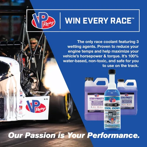 Vista 6 de VP Racing Fuels 2085 Cool Down Coolant Mejorador de Rendimiento del Refrigerante, 16 onzas