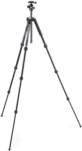 Vista 8 de Manfrotto Element MII - Trípode de aluminio de 4 secciones con cabezal de bola, negro