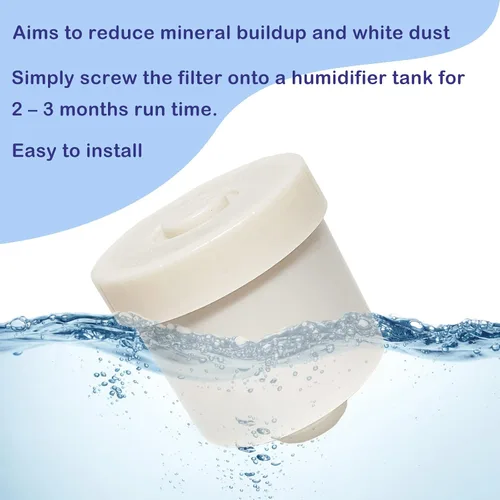 Vista 2 de Ontheone Cartucho de desmineralización 7531 compatible con humidificadores ultrasónicos BONECO y AIR-O-Swiss Modelo # 7133, 7135, 7142, 7144, 7145