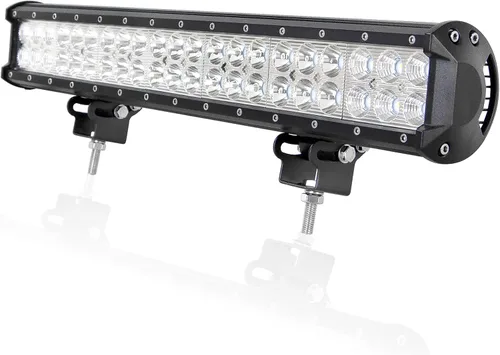Vista 18 de AUXTINGS Barra de luz LED de trabajo de 12 pulgadas de 72 W con foco de inundación para todoterreno, para jeep, todoterreno, furgoneta, caravana