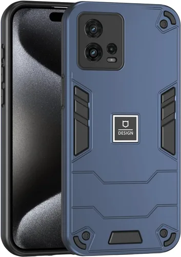 Vista 112 de Funda compatible con Redmi A1, compatible con Redmi A2 2 en 1 [PC dura + TPU], funda de teléfono negra