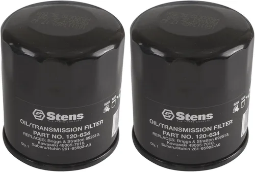Vista 3 de Stens Filtro de aceite 120-634 compatible con/reemplazo para Kawasaki FH381-721V, FH601-770D, FJ180V y FX751-1000V; para motores 14-19 HP