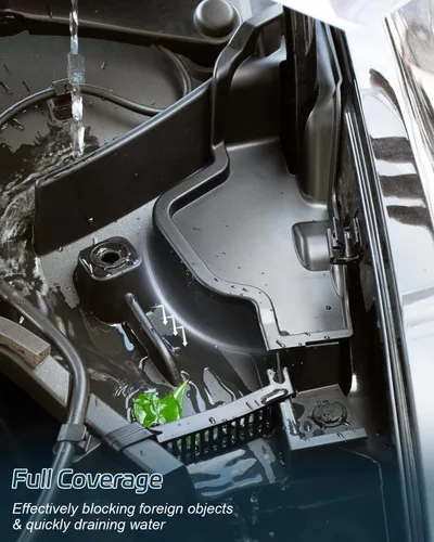 Vista 6 de Caja de barrera de agua ABS para Tesla Modelo Y 2021-2024, 1 par