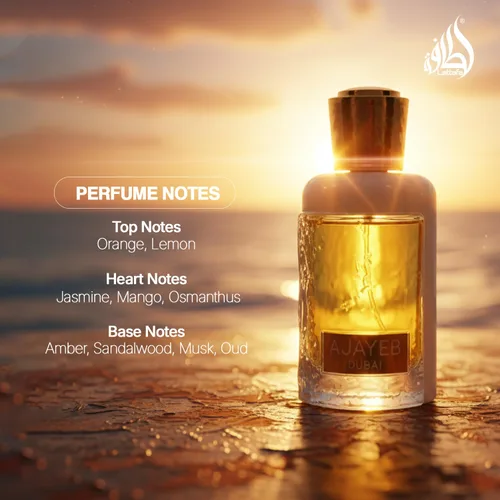 Vista 4 de Lattafa Perfumes Ajayeb Dubai Portrait Eau De Parfum en aerosol, 3.4 onzas (unisex)