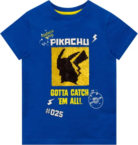 Vista 3 de Pokemon Camiseta Pikachu para niño