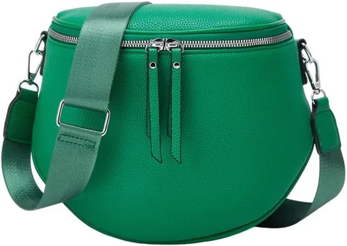Vista 10 de Large Fanny Pack Crossbody Sling Bags,Crossbody Bags for Women Large Vegan Leather Bum Bag with Coin Purse (Black)