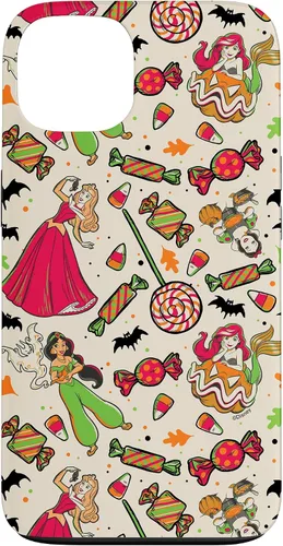 Vista 7 de iPhone 16 Disney Princess Snow White Ariel Jasmine Aurora Funda de Halloween