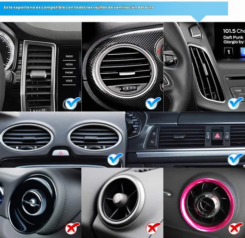 Vista 6 de Soporte magnético plano WizGear para el tablero del auto, para teléfonos celulares y tabletas mini con tecnología de adhesión rápida - Extra delgado
