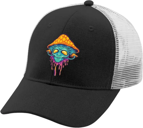 Vista 2 de Dad Hat Magic Mushrooms Baseball Caps for Men Vintage Dad Hats Adjustable