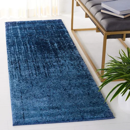 Vista 15 de SAFAVIEH Retro Collection - Alfombra decorativa de 2 x 3 pies, color negro y gris claro, diseño abstracto moderno, no desprende pelusa y de fácil