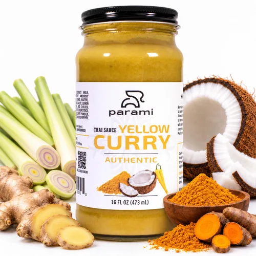 Vista 31 de Parami Salsa de curry tailandés tamaño 16 onzas (sin gluten, sin lácteos, sin nueces) (paquete de 1, verde)