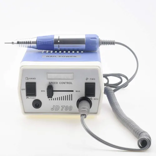 Vista 2 de Máquina eléctrica de taladro de uñas JD700 35W Nail Art Equipment Accesorio Nail File Tools