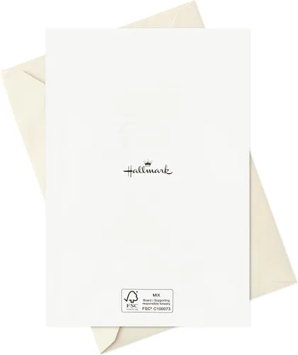 Vista 9 de Hallmark Surtido de tarjetas religiosas de Navidad, paz celestial (36 tarjetas y sobres) Azul polvoriento y lámina dorada
