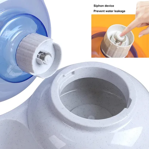 Vista 3 de Estación dispensadora de agua para mascotas – 3 galones/11L reabastecimiento de agua para mascotas para perros grandes, gatos, animales, fuente