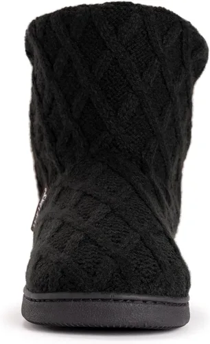 Vista 2 de MUK LUKS Pantuflas Cheyenne para mujer