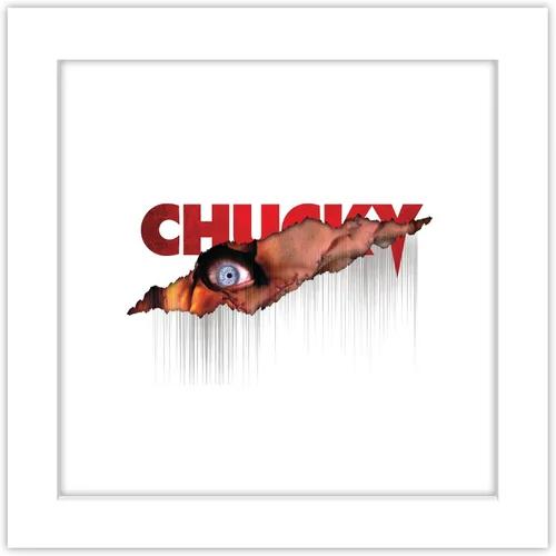 Vista 10 de Trends International Gallery Pops Child's Play - Póster de pared de ojo de Chucky, 12.00 x 12.00 pulgadas, versión de marco negro