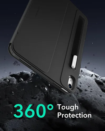 Vista 9 de ESR Funda para iPad A16, Funda para iPad de 11ª/10ª Generación (2025/2022), Cubierta Magnética Extraíble, Soporte Ajustable Vertical/Horizontal