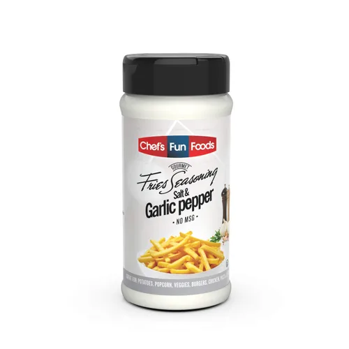 Vista 5 de Gourmet Fries Seasonings Botella, queso cheddar, 9 onzas