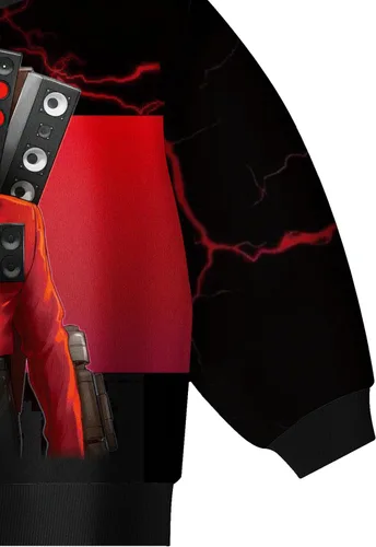 Vista 5 de Skib-di - Conjunto de pantalones para niños, 2 piezas de manga larga, traje de Speakman, ropa de hombre de TV para niños de 4 a 12 años