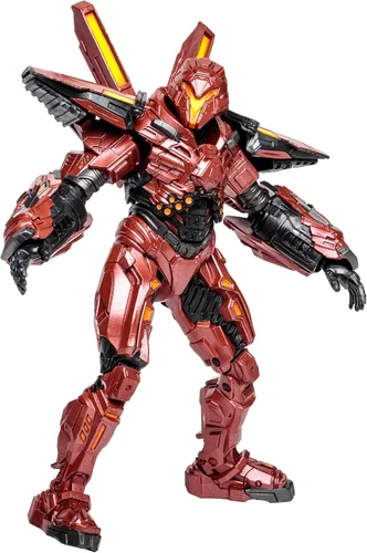 Vista 6 de McFarlane Toys - Mega figura de Carapax de DC Multiverse (película de escarabajo azul) DC Multiverse Blue Beetle - Figura de acción de 10 pulgadas