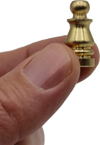 Vista 4 de Creative Hobbies® Kit de arpa de lámpara de 8 pulgadas, acabado dorado, arpa de peso regular, acabado premium y base de arpa para lámparas de mesa