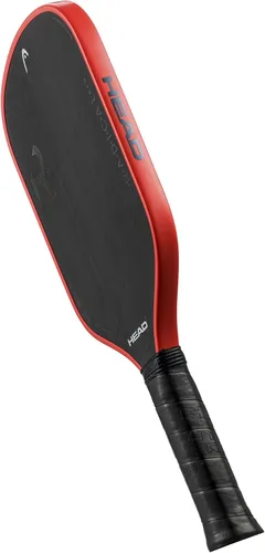 Vista 8 de HEAD Radical Tour EX - Pala de pickleball cruda, color negro/naranja, 4 1/8 / 8.1 onzas