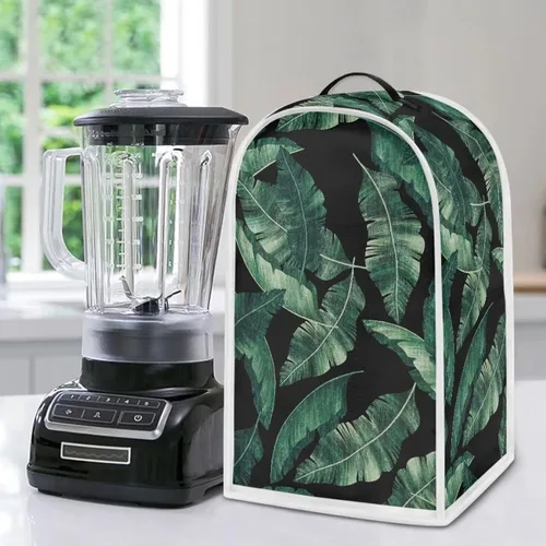 Vista 14 de Funda para licuadora de flores de vaca, funda para electrodomésticos de cocina, a prueba de polvo, lavable, resistente a las manchas, cubierta