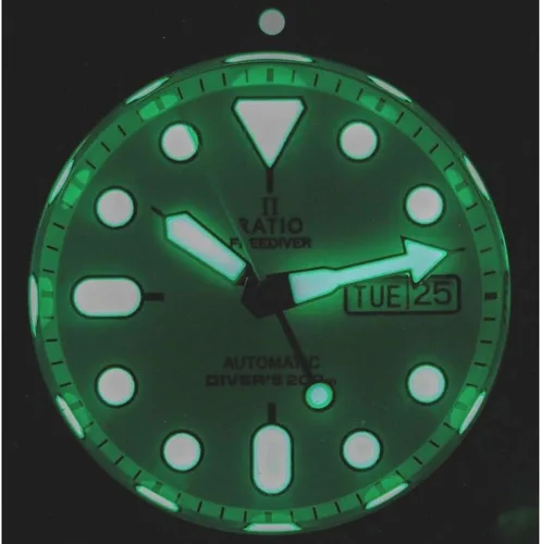 Vista 5 de RATIO FreeDiver Dive Watch Sapphire Crystal Automatic Diver Watch 200M Water Resistant Diving Watch for Men
