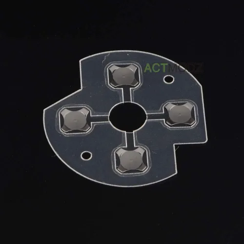 Vista 2 de 2 unids Dpad botón clave de metal parche D pad Abxy película conductora Metal Dome Snap para Xbox One Controller Xbox One Slim Controller