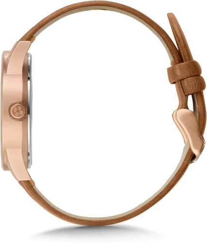 Vista 2 de Relojes para hombre - Relojes para hombre - Regalos para padrinos de boda - Reloj minimalista - Reloj de pulsera para hombre - Reloj de cuero
