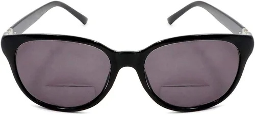 Vista 3 de BillieJoe Gafas de sol bifocales de lectura para mujer a la moda (estuche GRATIS) Sun Reader Designer Cateye 1.25 2.0 2.5 3.0