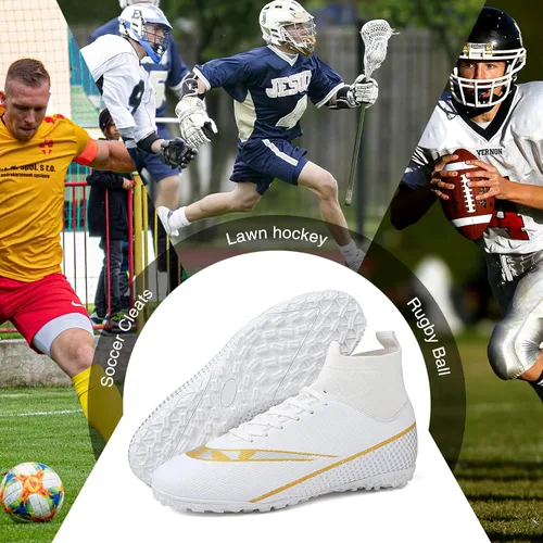 Vista 7 de CBUSTER Soccer Cleats Mens Indoor Soccer Shoes Women AG TF