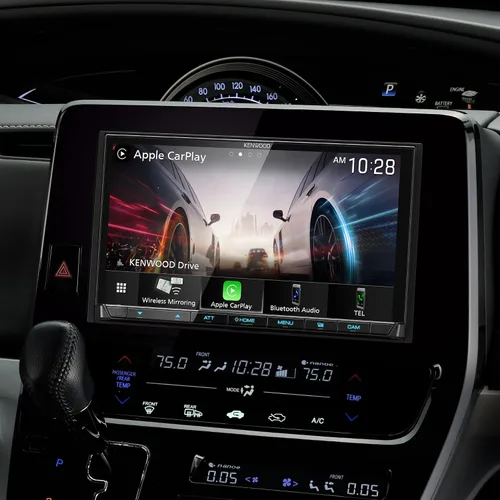 Vista 5 de KENWOOD DMX908S EXCELON Receptor multimedia digital con pantalla táctil LCD de 6.95 pulgadas, Apple CarPlay inalámbrico y Android Auto, doble Din