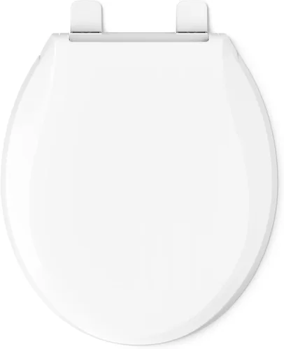 Vista 12 de KOHLER 4639-RL-0 Cachet ReadyLatch Asiento de inodoro redondo con cierre suave, color blanco