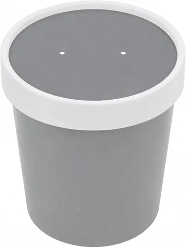 Vista 12 de Restaurantware Bio Tek - Tapas para sopa de papel azul, 200 desechables, 12 onzas, redondas, estilo moderno, herméticas, se venden por separado Azul