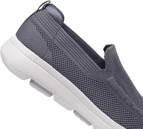 Vista 7 de konhill Mocasines sin cordones para hombre, tenis casuales de malla