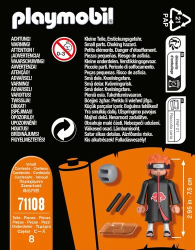Vista 4 de Playmobil Naruto Dolor