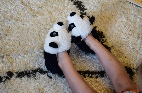 Vista 4 de Dearfoams Unisex-Child Easter Basket Stuffers Gifts for Kids Washable Animal Critter Slippers