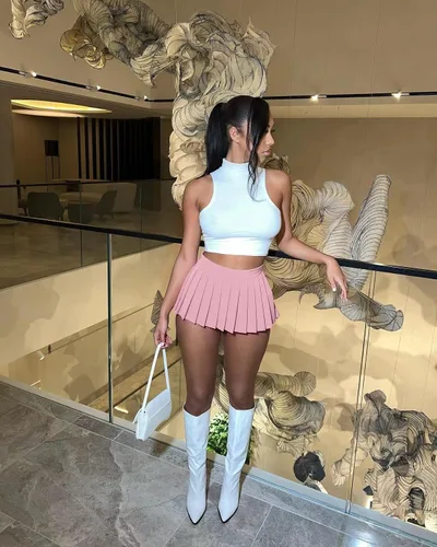 Vista 3 de Minifaldas plisadas para mujer, sexy y linda, falda cargo corta Y2K, falda pantalón de tenis, patinadora, línea A con abertura