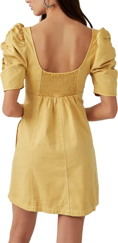 Vista 2 de Free People Cheyenne Denim Mini Dress