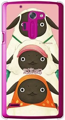 Vista 72 de Yanan Machiko Series Machiko Family Pink (Clear) / for iPhone SE/5s/docomo