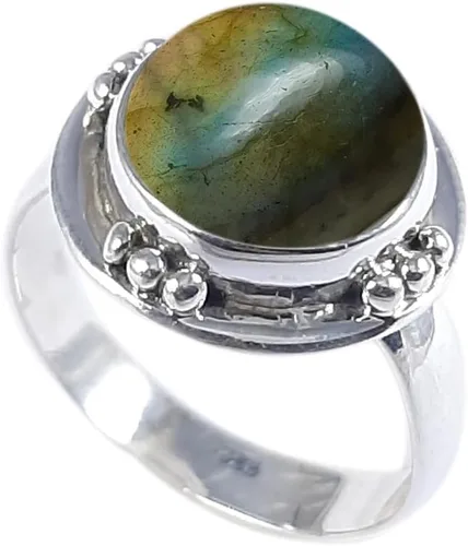 Vista 20 de Anillo de plata esterlina 925 para las mujeres joyas de piedras preciosas anillo joyería de moda para su venta Helloween (R-1369)