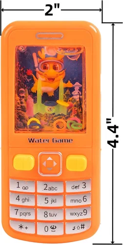 Vista 2 de Paquete de 12 Juegos de Anillos de Agua Portátiles para Niños, Regalos para Fiestas de Cumpleaños, Regalos de Nostalgia de los 90, Juguetes