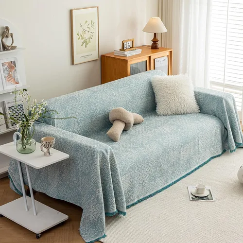 Vista 18 de ROOMLIFE Funda de sofá con estampado de leopardo para sofá de 3 plazas, lavable, protector de muebles para perros, funda de sofá suave