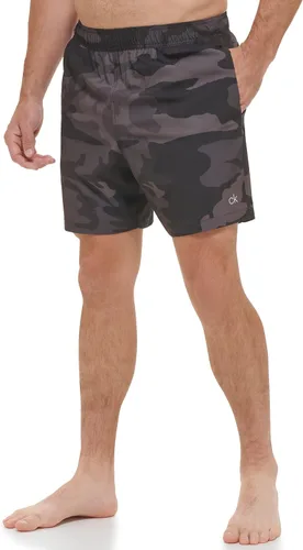 Vista 3 de Calvin Klein Traje de baño estándar de secado rápido con protección UV para hombre
