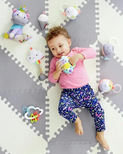 Vista 4 de Skip Hop Juguete telefónico para bebés: teléfono celular de zoológico, unicornio