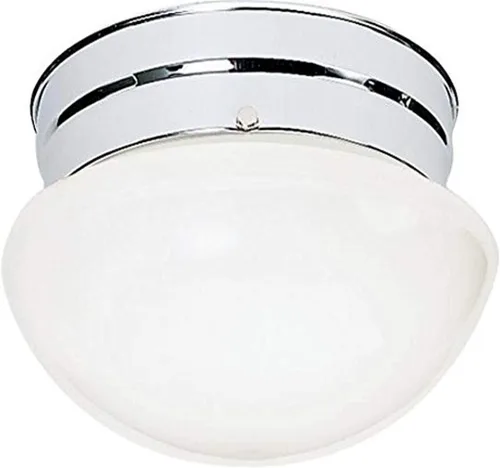 Vista 7 de Nuvo Lighting SF76/676 Lámpara de dos luces con pantalla de hongo, bronce antiguo/vidrio de alabastro