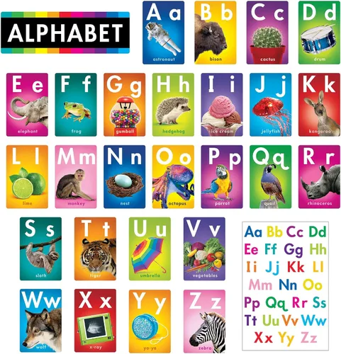 Vista 4 de ABC Photo Fun Learning Set, by TREND Enterprises, Juego de aprendizaje de borrado en seco, edades 4-8