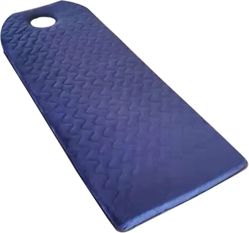 Vista 14 de Cubrecolchón de espuma para mesa de masaje, acolchado de cama de pestañas, acolchado de cama de spa de 1.2 pulgadas de grosor, con cabeza Gris R